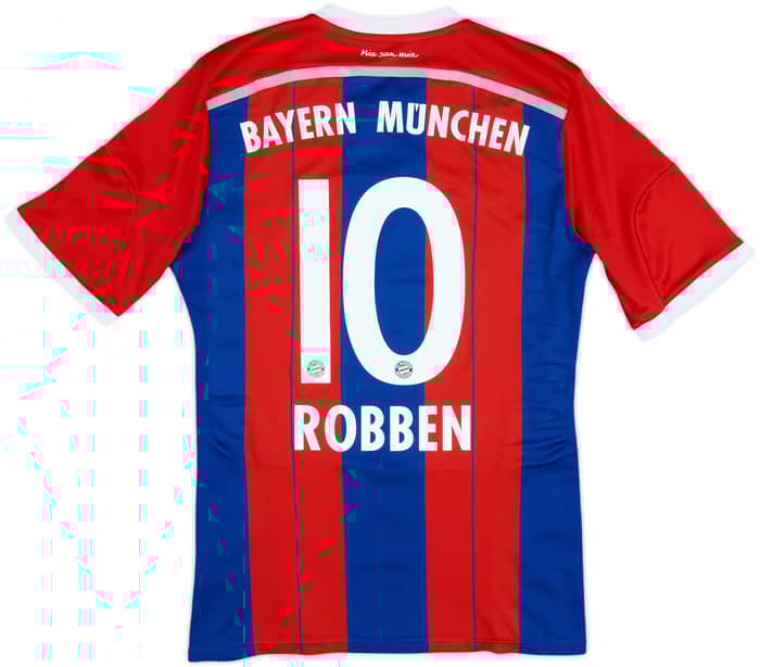 2014-15 Bayern Munich Home Shirt Robben #10 - 8/10 - (M)