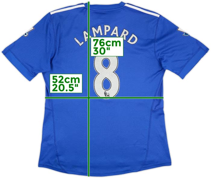 2009-10 Chelsea Home Shirt Lampard #8 - 5/10 - (L)