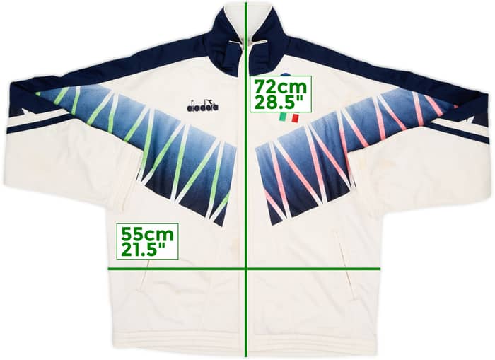 1994 Italy Diadora Track Jacket - 4/10 - (M)