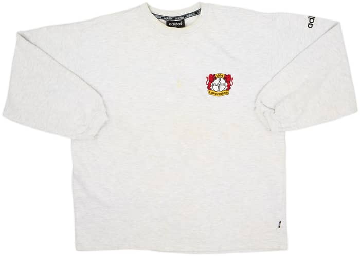 1996-97 Bayer Leverkusen adidas Sweat Top - 6/10 - (L)