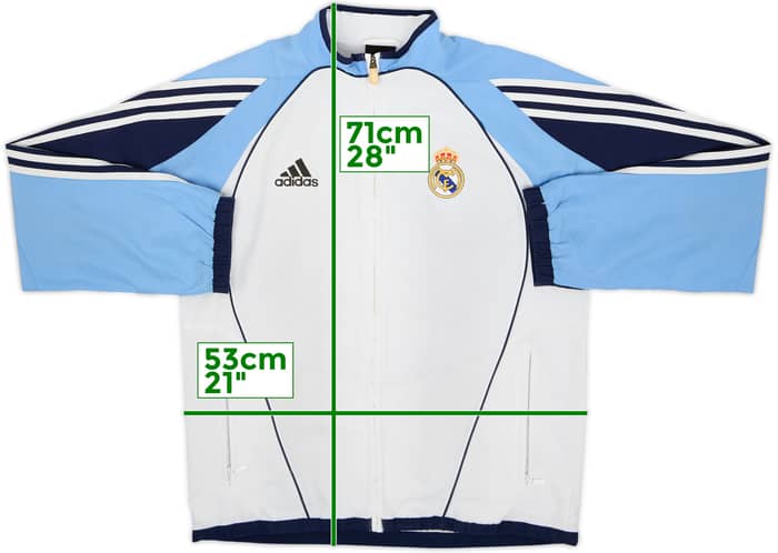2005-06 Real Madrid adidas Track Jacket - 6/10 - (S)