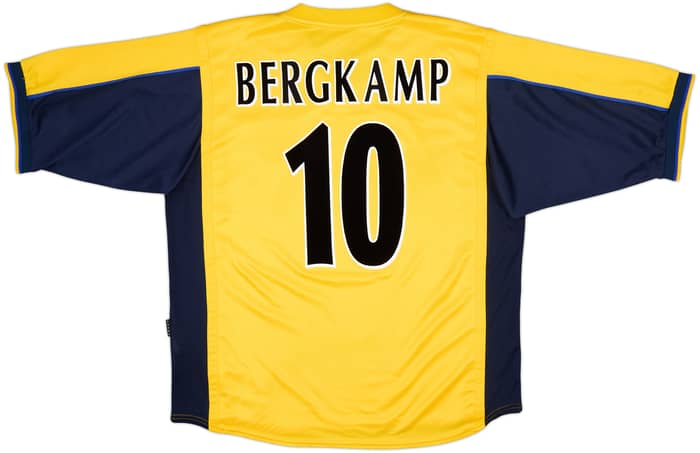 1999-01 Arsenal Away Shirt Bergkamp #10 - 8/10 - (XL)