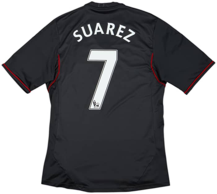 2011-12 Liverpool Away Shirt Suarez #7 - 5/10 - (S)