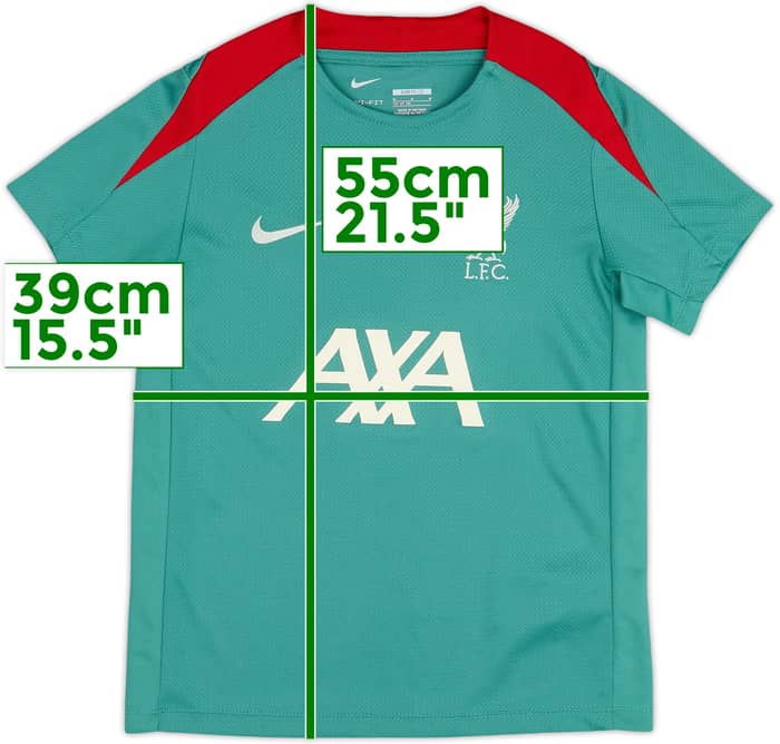 2024-25 Liverpool Nike Training Shirt - 10/10 - (M.Boys)