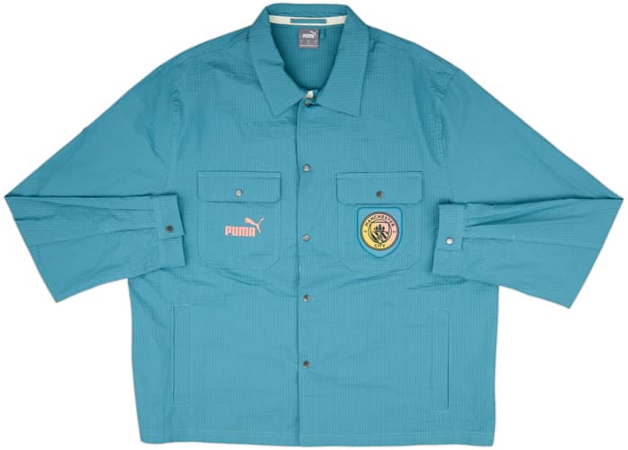 2024-25 Manchester City Puma 'Definitely Maybe' Coach Jacket - 10/10 - (XL)