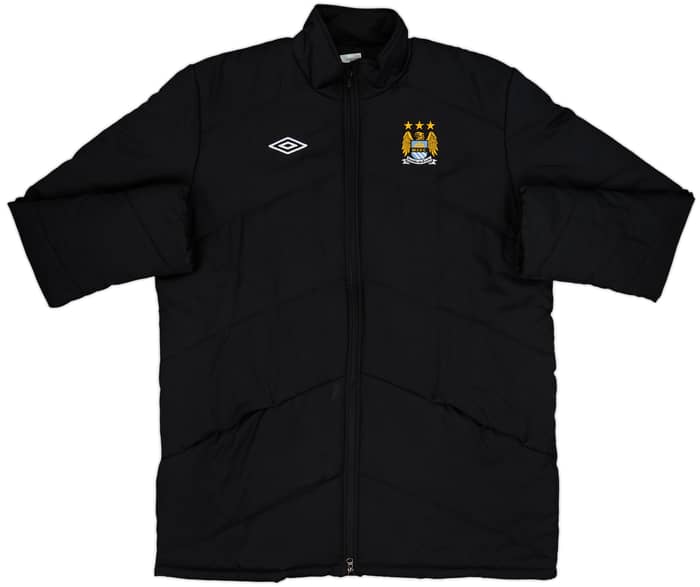 2009-10 Manchester City Umbro Padded Bench Coat - 9/10 - (XXL)