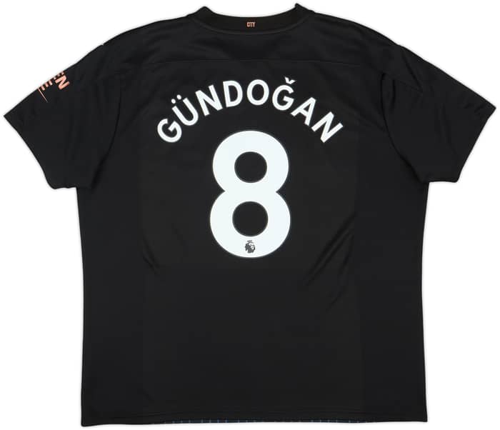 2020-21 Manchester City Away Shirt Gundogan #8 - 8/10 - (XXL)