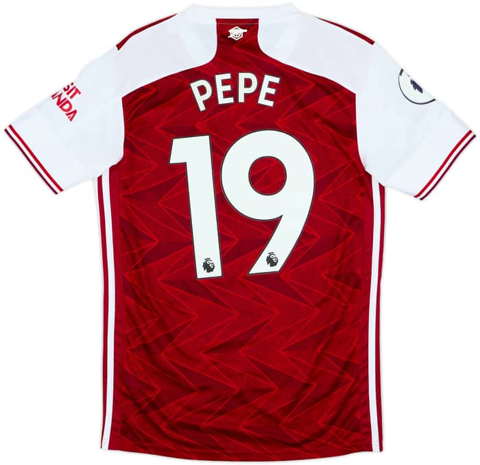 2020-21 Arsenal Home Shirt Pepe #19 - 7/10 - (S)