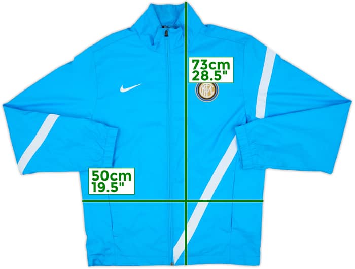 2011-12 Inter Milan Nike Track Jacket - 7/10 - (S)
