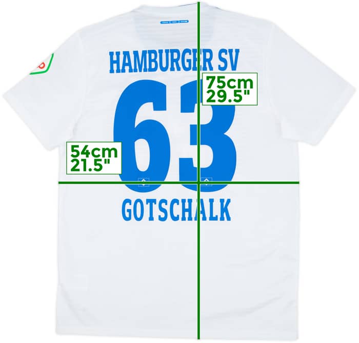 2018-19 Hamburg Home Shirt Gotschalk #63 - 8/10 - (L)