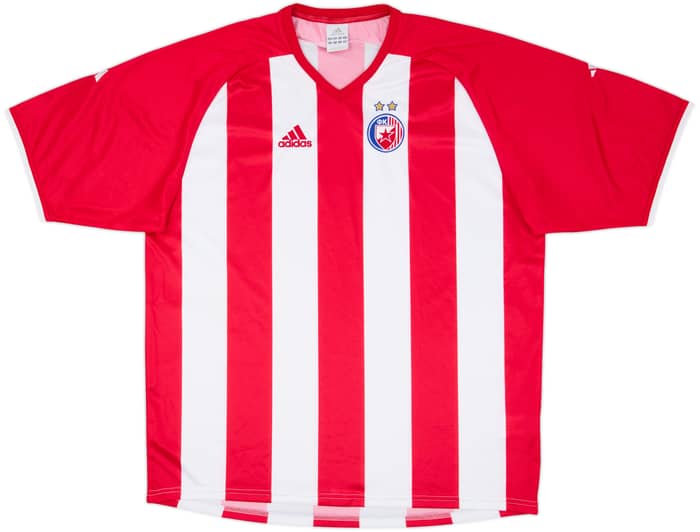 2003-04 Red Star Belgrade Home Shirt - 9/10 - (XL)