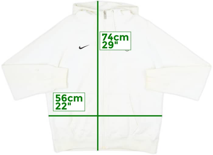 2010-11 Juventus Nike Hooded Track Jacket - 8/10 - (L)