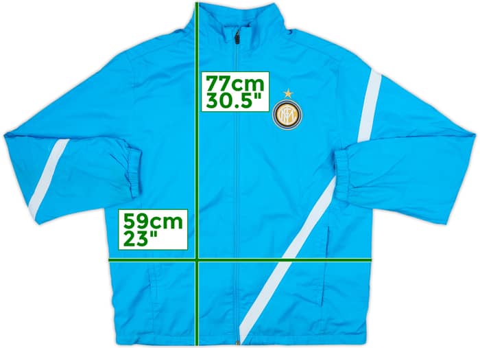 2011-12 Inter Milan Nike Track Jacket - 5/10 - (L)