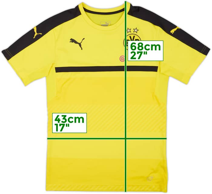 2016-17 Borussia Dortmund Puma Training Shirt - 8/10 - (S)