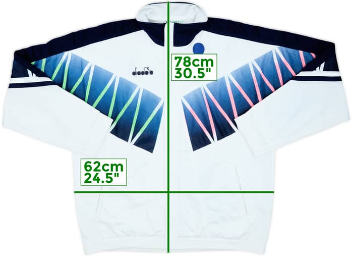 1994 Italy Diadora Track Jacket - 6/10 - (XL)