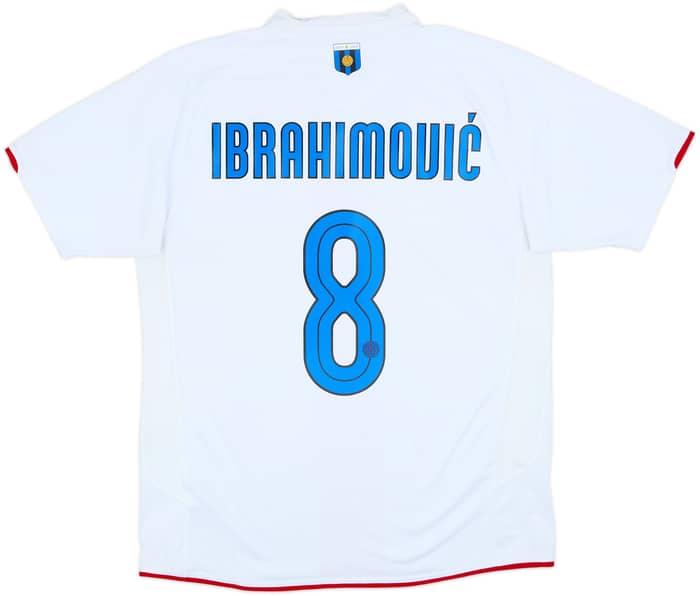 2007-08 Inter Milan Centenary Away Shirt Ibrahimovic #8 - 6/10 - (L)
