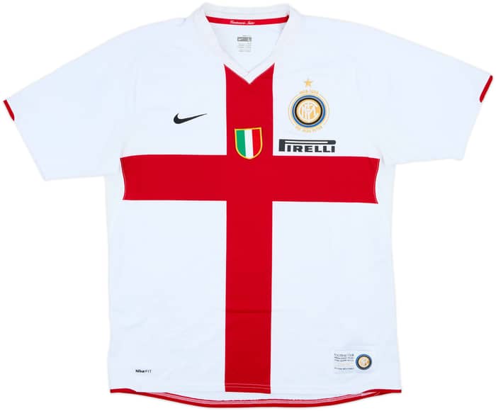 2007-08 Inter Milan Centenary Away Shirt Ibrahimovic #8 - 6/10 - (L)