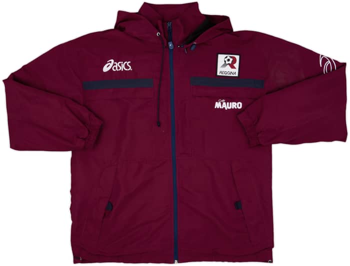 2002-03 Reggina Asics Hooded Track Jacket - 8/10 - (XL)