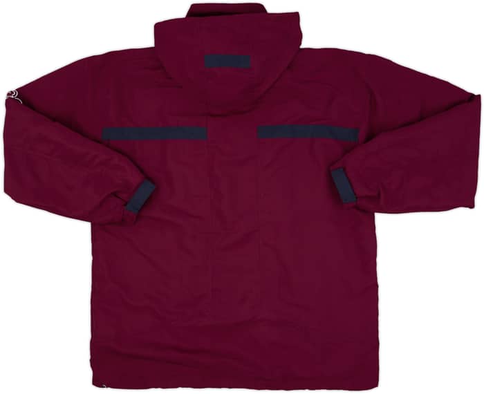 2002-03 Reggina Asics Hooded Track Jacket - 8/10 - (XL)