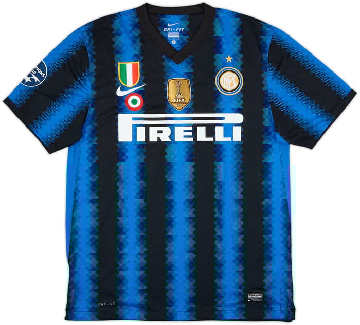 2010-11 Inter Milan Home Shirt Coutinho #7 - 5/10 - (L)