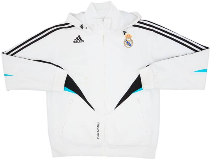2008-09 Real Madrid adidas Hooded Track Jacket - 6/10 - (M/L)