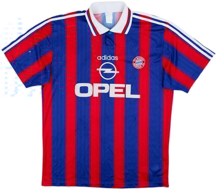 1995-97 Bayern Munich Home Shirt Klinsmann #18 - 7/10 - (L)