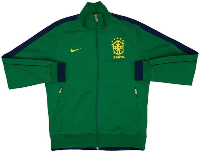 2012-13 Brazil Nike Track Jacket - 10/10 - (M)