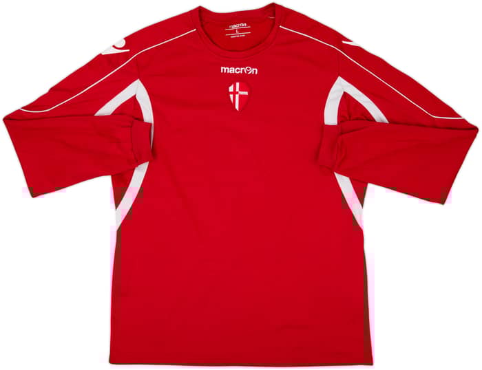 2013-14 Padova Macron 1/4 Zip Training Top - 10/10 - (L)