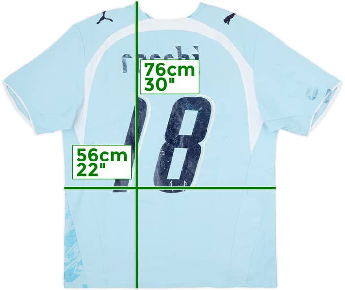 2006-07 Lazio Home Shirt Rocchi #18 - 5/10 - (L)