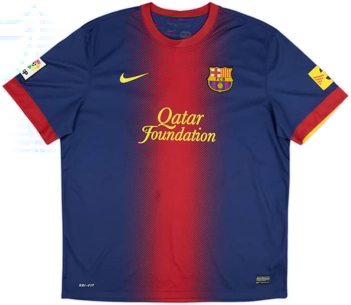 2012-13 Barcelona Home Shirt Messi #10 - 6/10 - (XL)