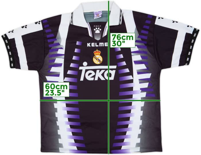 1997-98 Real Madrid Third Shirt - 8/10 - (XL)