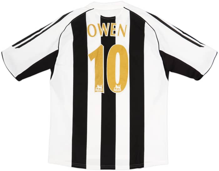 2005-07 Newcastle Home Shirt Owen #10 - 6/10 - (M)