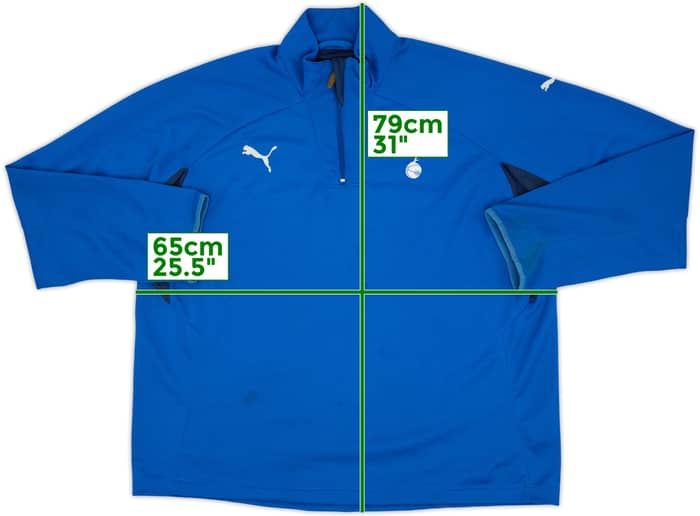 2008-09 Tottenham Puma 1/4 Zip Drill Top - 6/10 - (XXL)