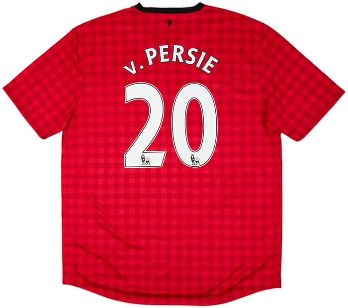 2012-13 Manchester United Home Shirt V.Persie #20 - 7/10 - (XL)