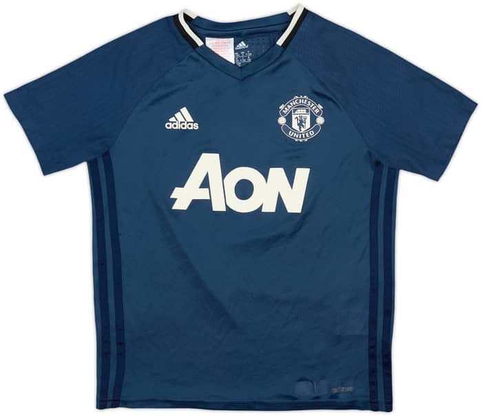 2016-17 Manchester United adizero Training Shirt - 8/10 - (S.Boys)