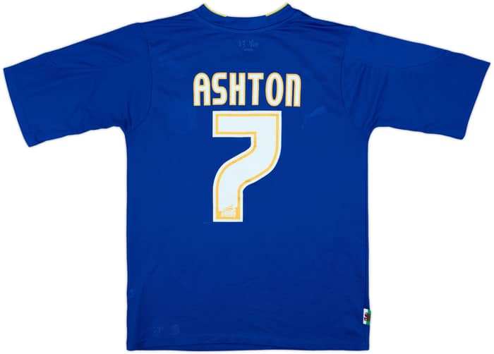 2010-11 Cardiff Home Shirt Ashton #7 - 4/10 - (M)