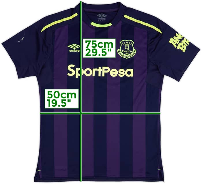 2017-18 Everton Third Shirt - 5/10 - (L)