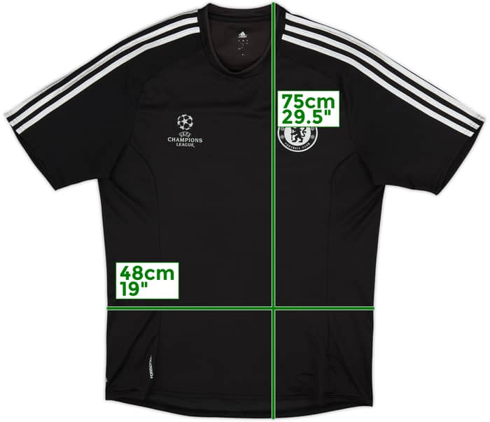 2013-14 Chelsea CL adidas Training Shirt - 9/10 - (M/L)