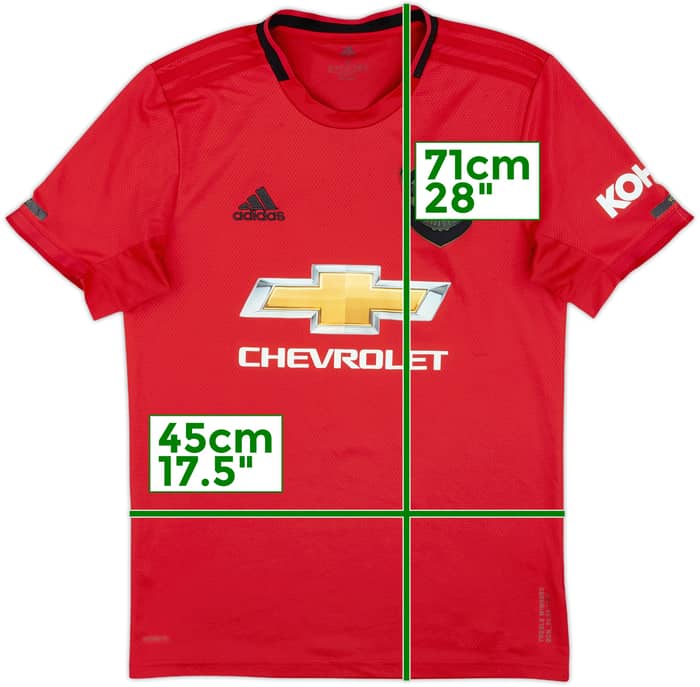 2019-20 Manchester United Home Shirt - 5/10 - (S)