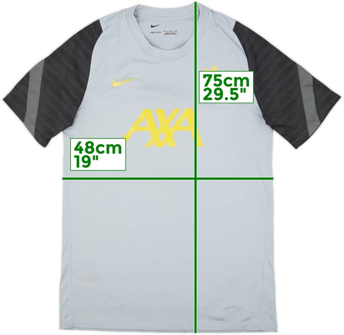 2021-22 Liverpool Nike Training Shirt - 8/10 - (M)