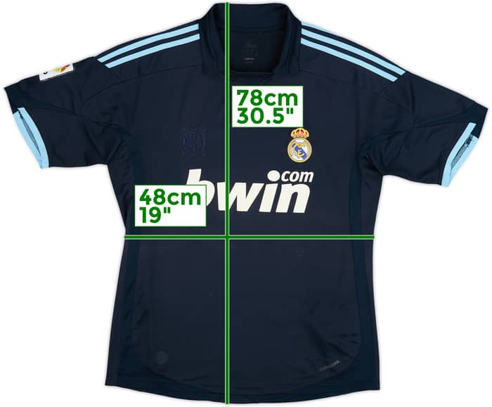 2009-10 Real Madrid Away Shirt - 4/10 - (S)