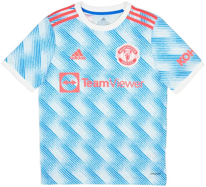 2021-22 Manchester United Away Shirt Sancho #25 - 10/10 - (L.Boys)