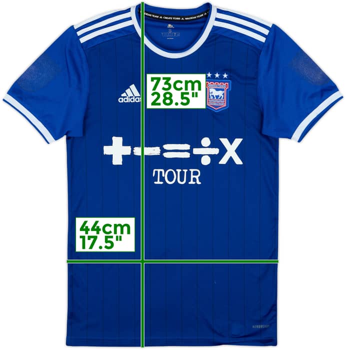 2021-22 Ipswich Home Shirt - 5/10 - (S)