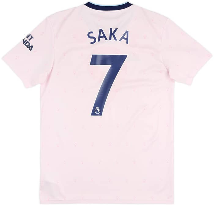 2022-23 Arsenal Third Shirt Saka #7 - 5/10 - (M)