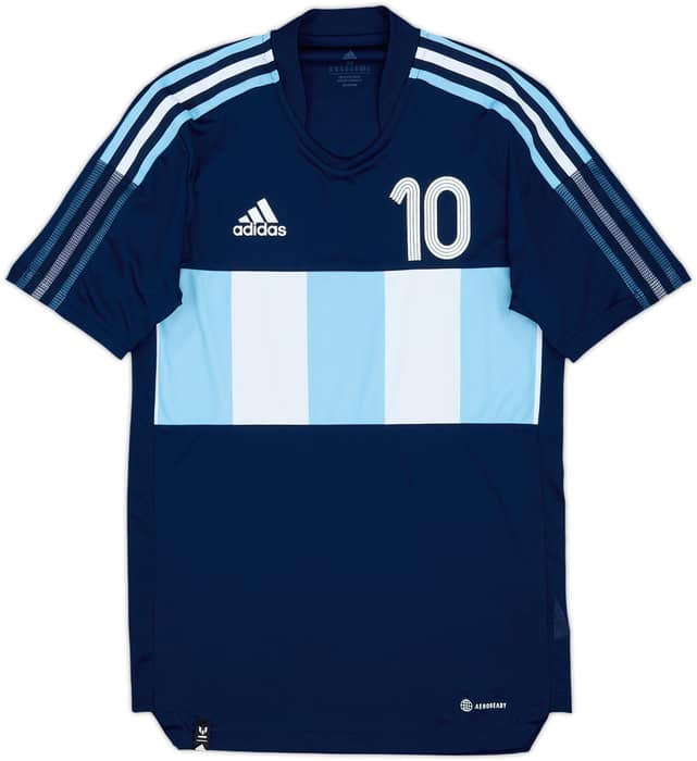 2021-22 Argentina adidas Training Shirt Messi #10 - 9/10 - (XS)