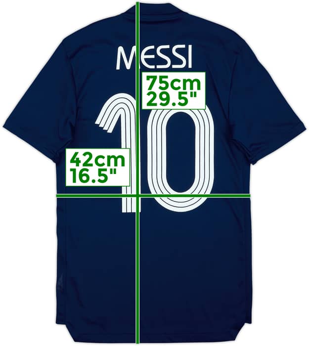 2021-22 Argentina adidas Training Shirt Messi #10 - 9/10 - (XS)