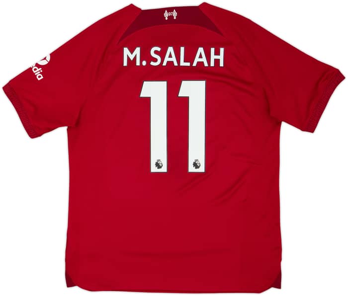 2022-23 Liverpool Home Shirt M.Salah #11 - 7/10 - (M)