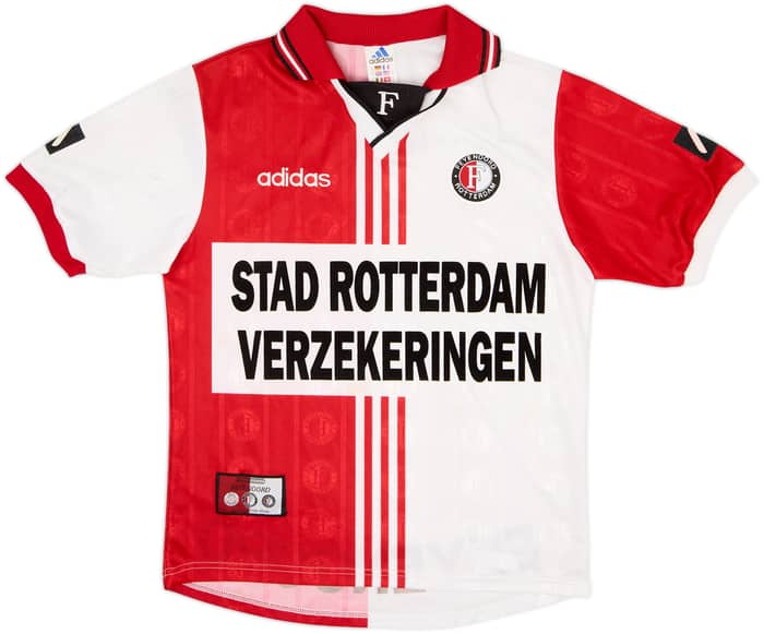 1997-98 Feyenoord Home Shirt - 6/10 - (XL.Boys)