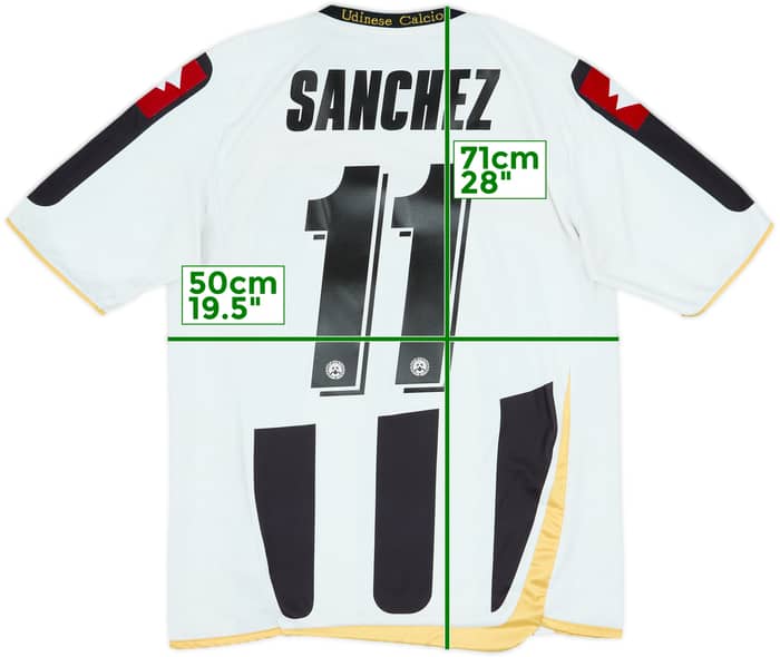 2009-10 Udinese Home Shirt Sanchez #11 - 6/10 - (M)