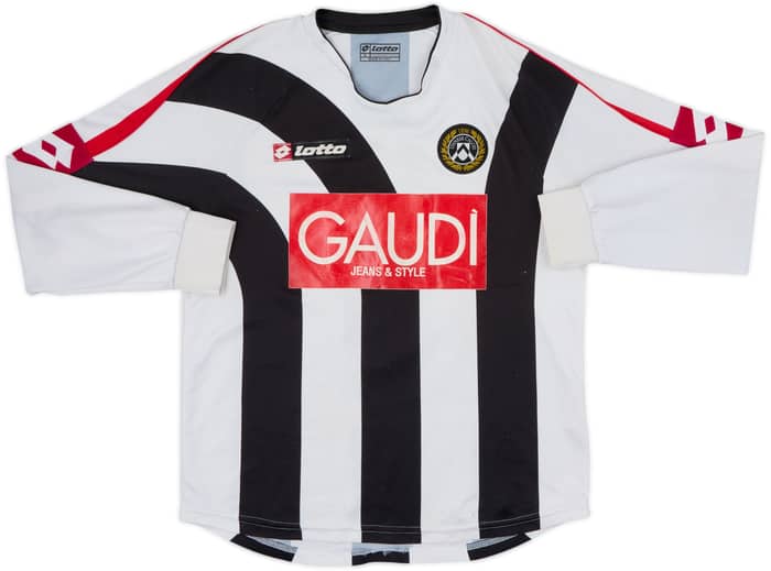 2005-06 Udinese Home L/S Shirt #6 - 5/10 - (S)